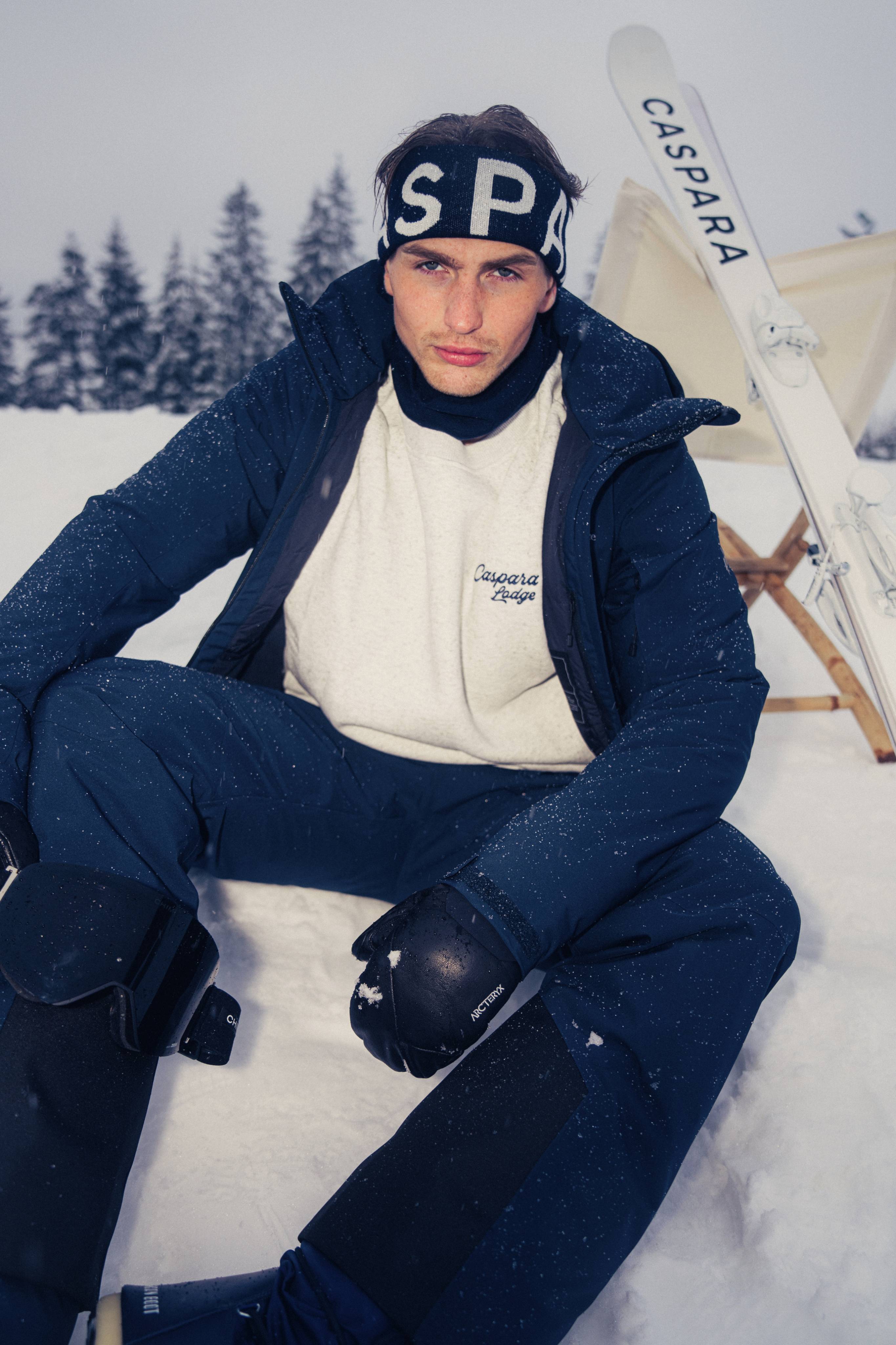 SKI Headband - Navy